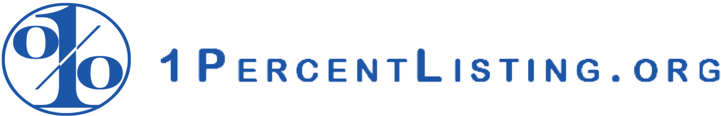 1PercentListing.org Logo